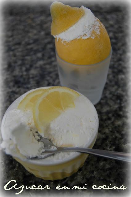 Helado de Lemon Curd….. reinventando el blog