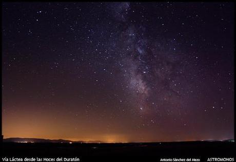 VÍA LÁCTEA (ampliar) VÍA LÁCTEA DESDE LAS HOCES DEL DURATÓN
