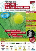 Torneo de Tenis y Padel a beneficio del Taller de la Amistad