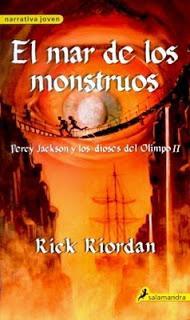 El mar de los monstruos (Percy Jackson y los dioses del Olimpo #2) de Rick Riordan