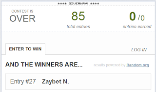 Ganadores de los sorteos por el aniversario