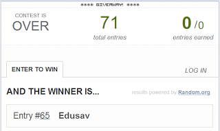 Ganadores de los sorteos por el aniversario