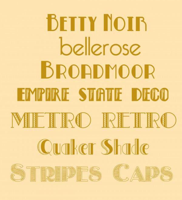 Typography. Art Decor