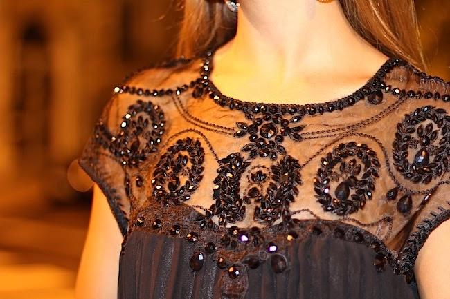 The night is dark...