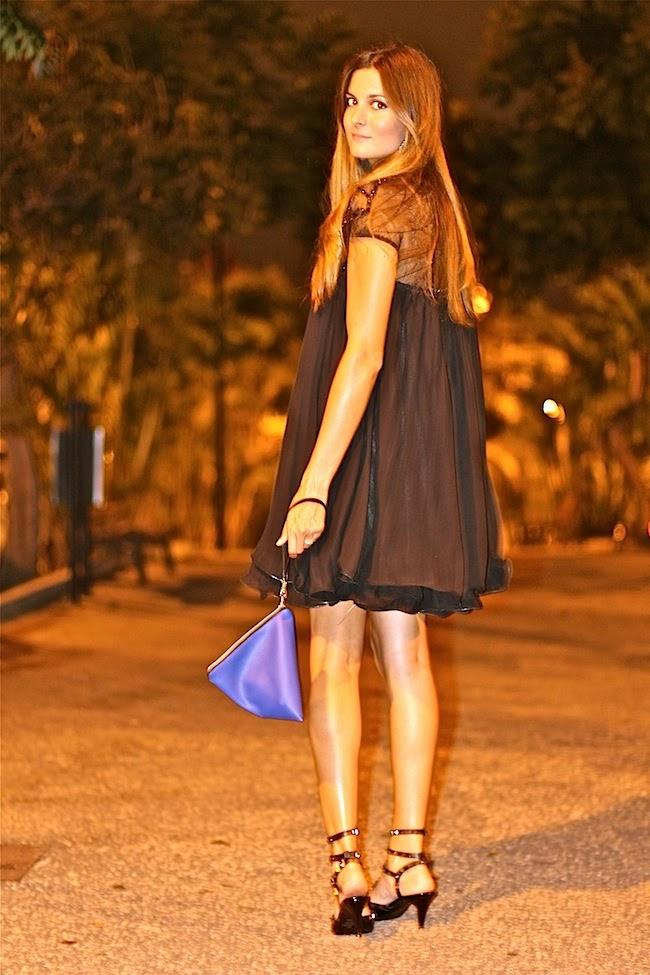 The night is dark...