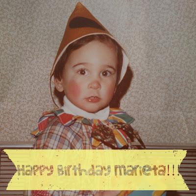Happy Birthday Marieta!!!