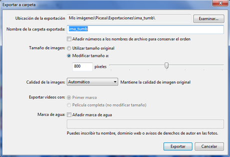 modificar tamaño foto digital picasa HmlglLTO picasa exportar s Modifica el tamaño de una imagen con 5 buenos programas