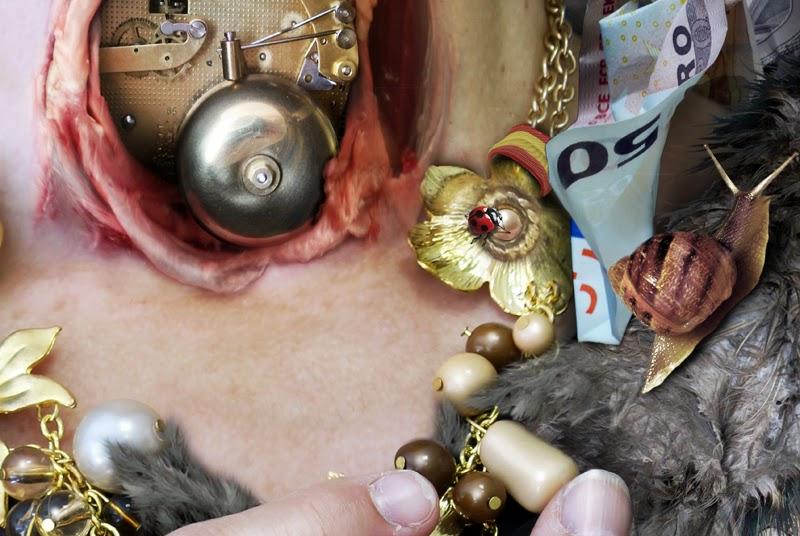 Serie ORO. Fotomontaje 120 x 90 cm.