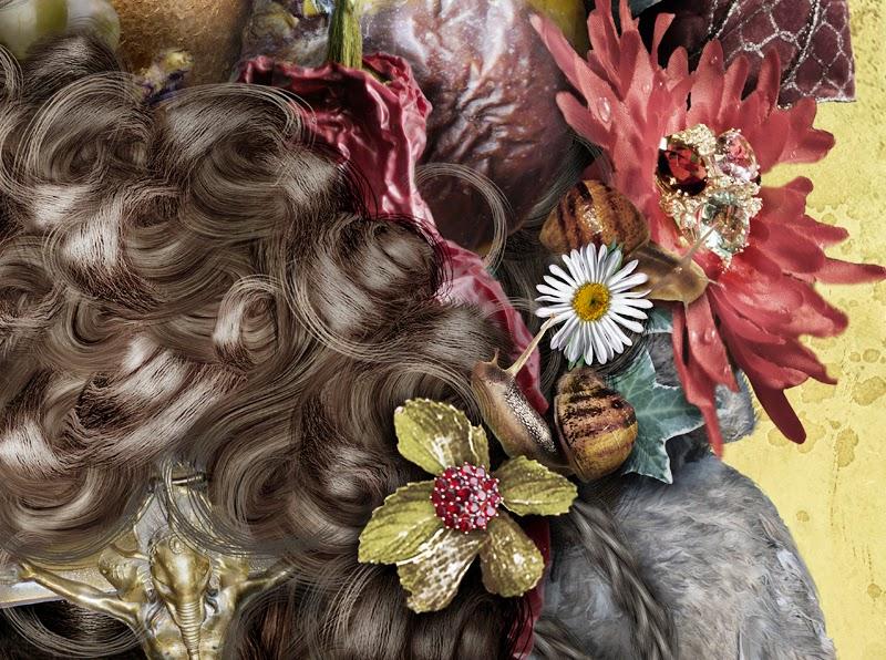 Serie ORO. Fotomontaje 120 x 90 cm.