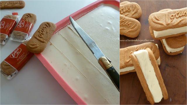 Sándwiches Helado Lotus