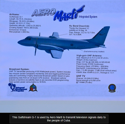 No está cancelado el proyecto AeroMarti, reliquia de la Guerra Fría de EE.UU. contra Cuba