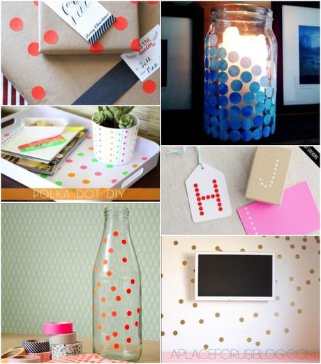 Dot stickers DIY round up