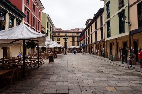 plaza del fontán, oviedo, asturias