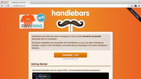 Ember.js desde Cero: Introducción e Instalación handlebars.js