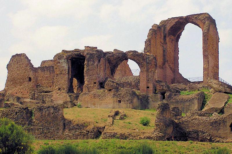 Villa dei Quintilli, en la Via Appia. Fuente: Wikitravel