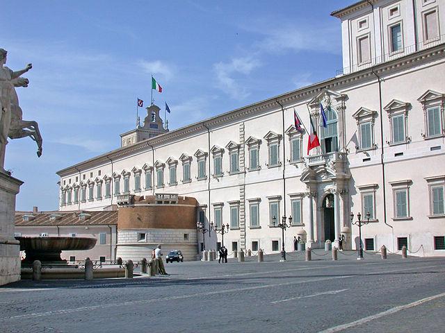 Palazzo Quirinale. Fuente: Wikipedia