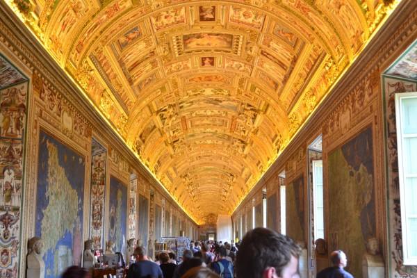 La preciosa galería de los mapas, Museos Vaticanos