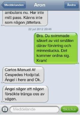 Rosa María Payá y Ángel Carromero