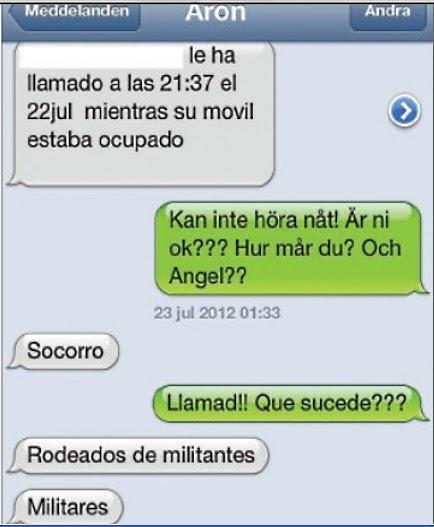 Rosa María Payá y Ángel Carromero