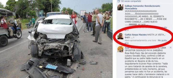 Rosa María Payá y Ángel Carromero