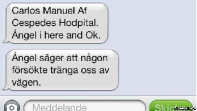 Rosa María Payá y Ángel Carromero