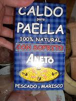 ROSSEJAT o FIDEUA DE FIDEO FINO  CON CALDO ANETO CON SOFRITO