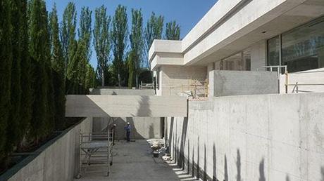 A-cero Projects A-cero presenta imágenes de obra de una vivienda unifamiliar en Pozuelo