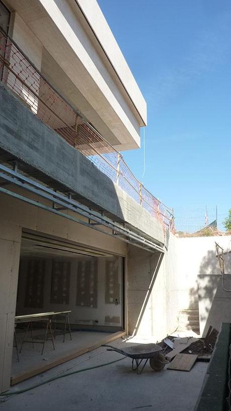 A-cero Projects A-cero presenta imágenes de obra de una vivienda unifamiliar en Pozuelo