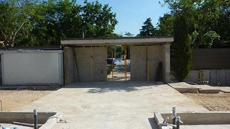 A-cero Projects A-cero presenta imágenes de obra de una vivienda unifamiliar en Pozuelo