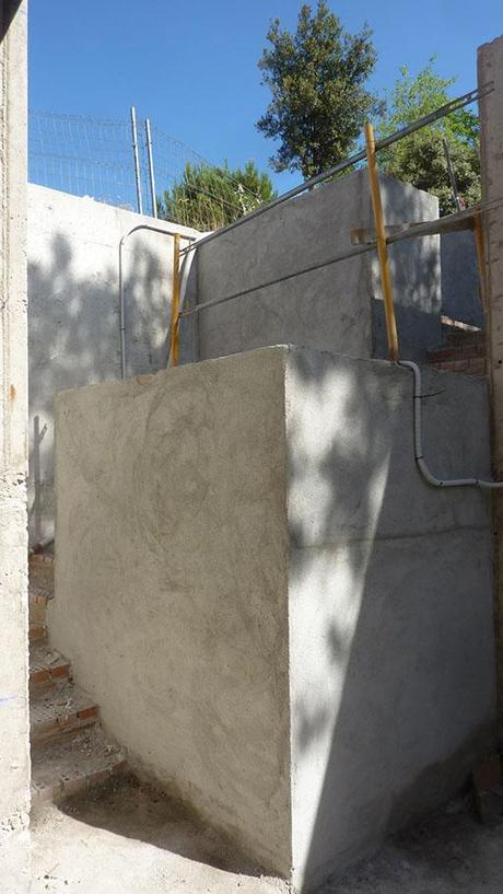 A-cero Projects A-cero presenta imágenes de obra de una vivienda unifamiliar en Pozuelo