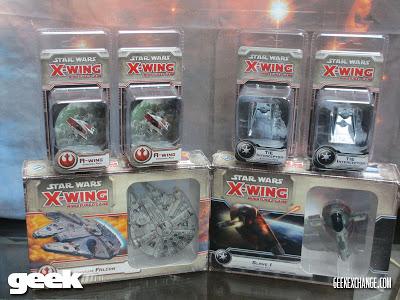 Tantive IV y Transporte de la Alianza para X-Wing muy cerca