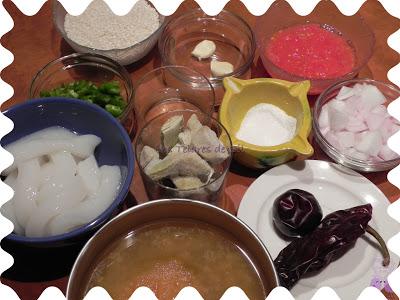 ARROZ CON CONEJO, CALAMARES y ALCACHOFAS