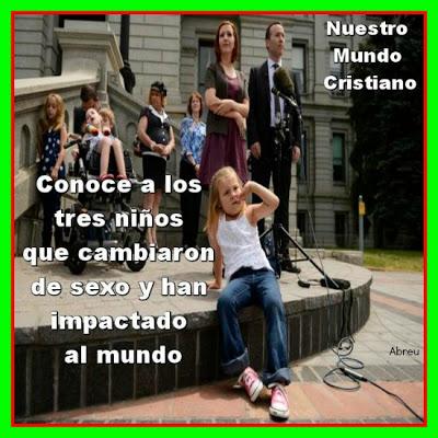 Conoce a los tres niños que cambiaron de sexo y han impactado al mundo