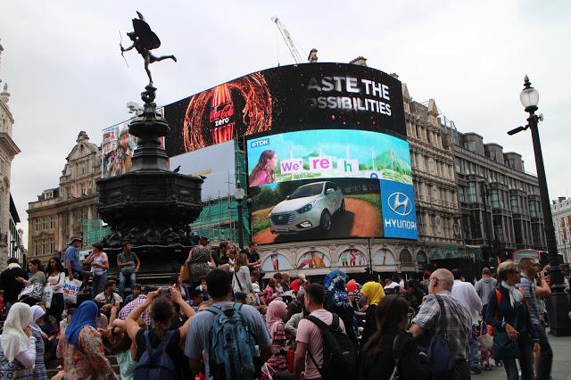 LONDRES I PARTE: Paddington - Hyde Park - Oxford Street - Regent Street - Picadilly