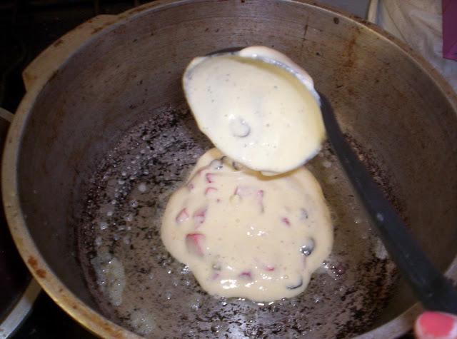 Receta: Hotcakes de frutos rojos.