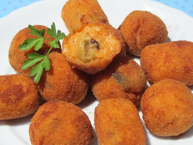 Croquetas de mejillones