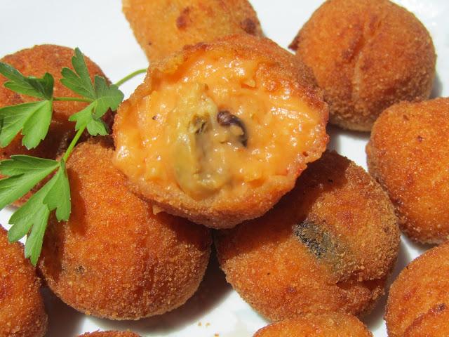 Croquetas de mejillones