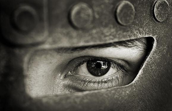 La lucha del guerrero...