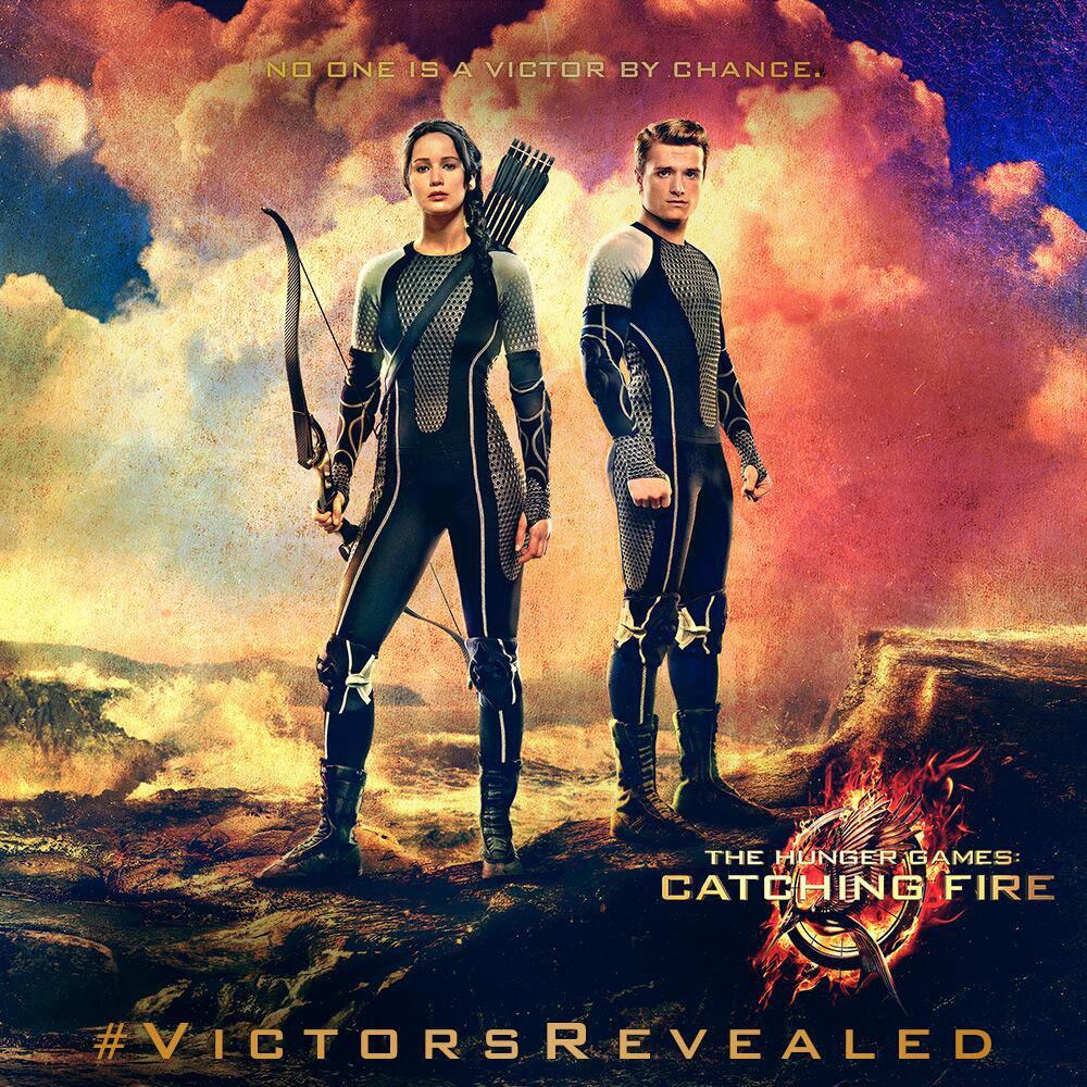 Banner De Los Vencedores De The Hunger Games: Catching Fire