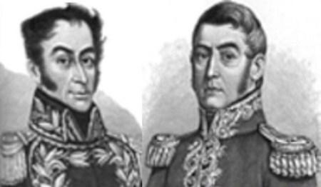 San martn y Bolivar