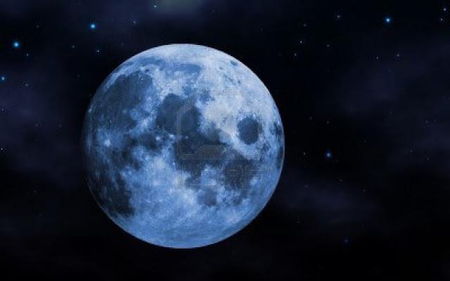 La Luna Azul es un fenómeno muy esperado., Miremos al cielo