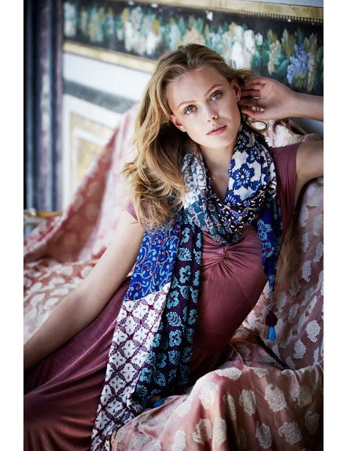 Fantástico Catálogo Primaveral 2013 de Anthropologie con Frida Gustavsson!