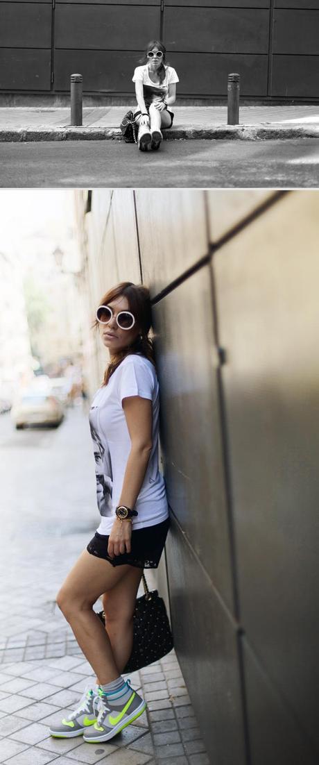 street style james dean tshirt eleven paris moustache