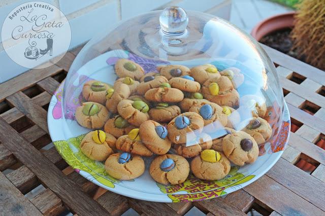 GALLETAS DE CREMA DE CACAHUETE