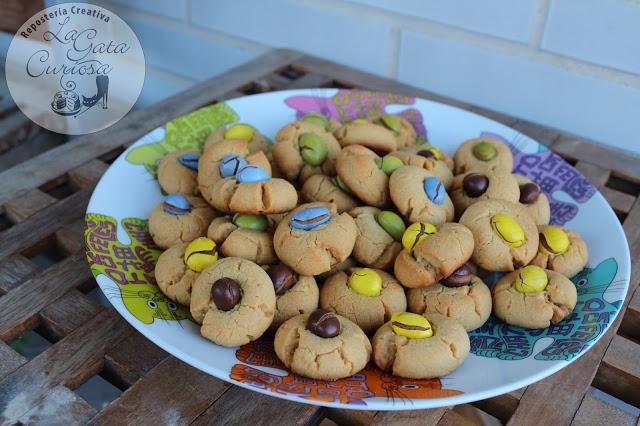 GALLETAS DE CREMA DE CACAHUETE