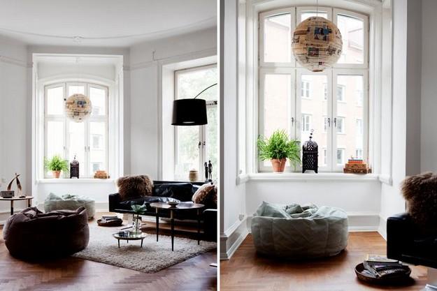 Estilismo Vintage en una vivienda Sueca