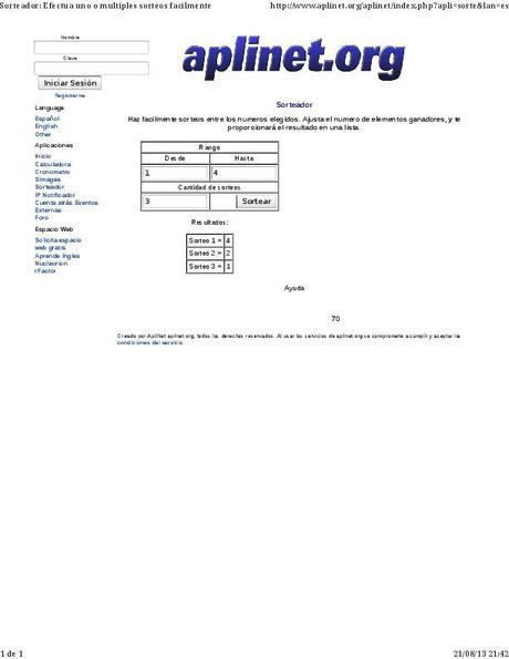 Resultado Sorteo Pastelería Creativa