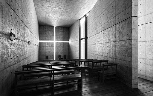 Iglesia de la luz, by Tadao Ando - Paperblog