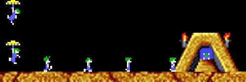 lemmings anim La sombra de la bestia