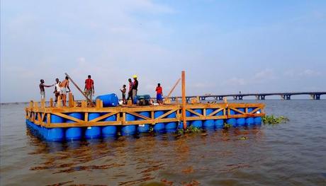 Una escuela flotante y sostenible para Makoko, la Venecia de África